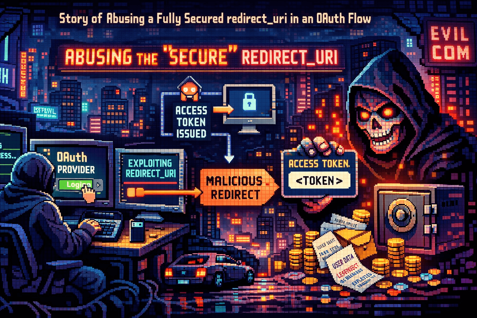 Story of Abusing a Fully Secured redirect_uri in an OAuth Flow
