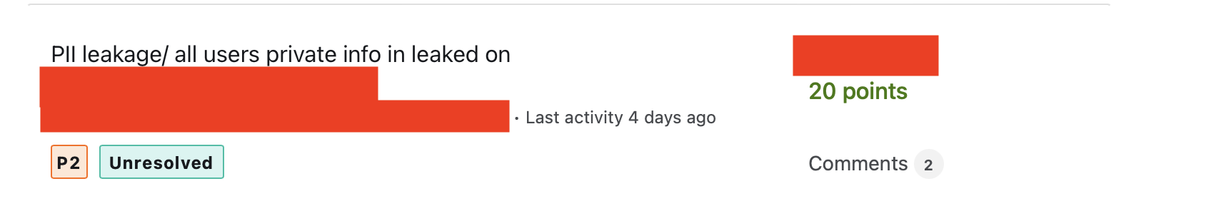 200 OK with PII payload after switching to PATCH + Accept: application/json