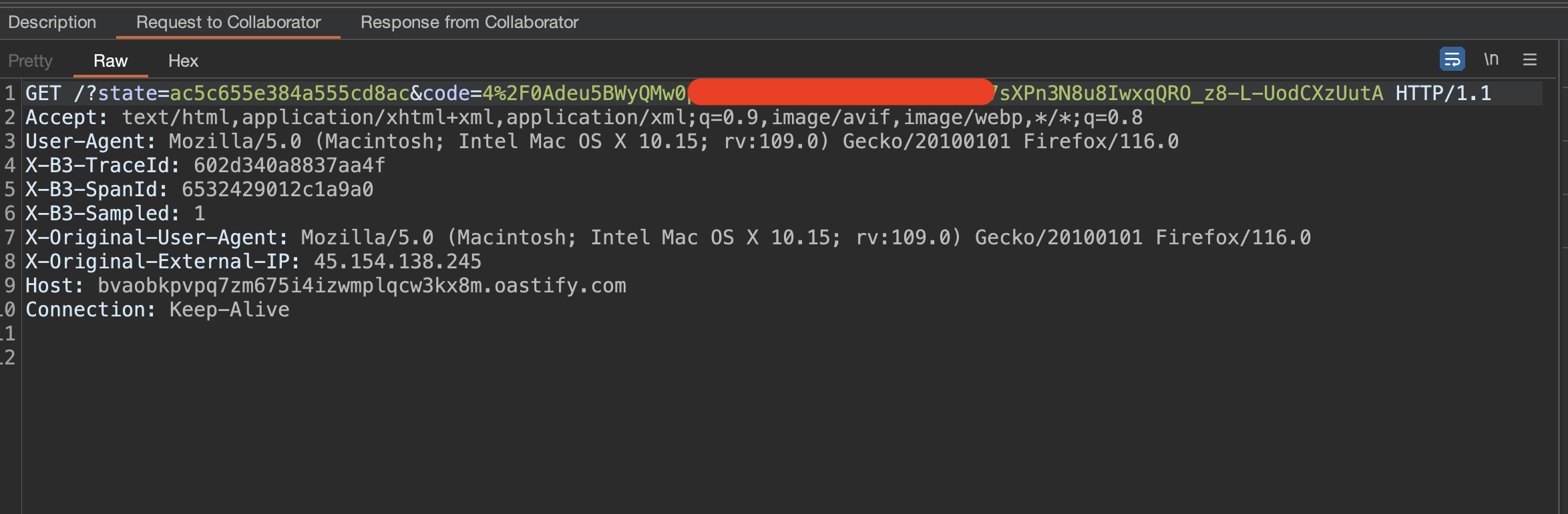 Final Collaborator capture — provider code in hand