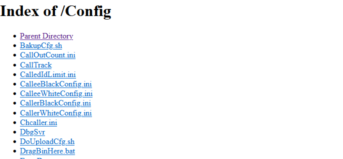 Post-login admin panel after entering admin:admin